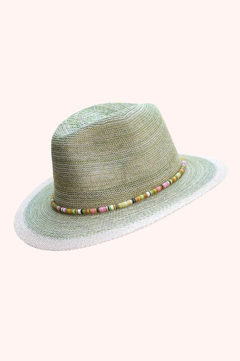 Powder Design Natalie Hat Lawn Green with Mul