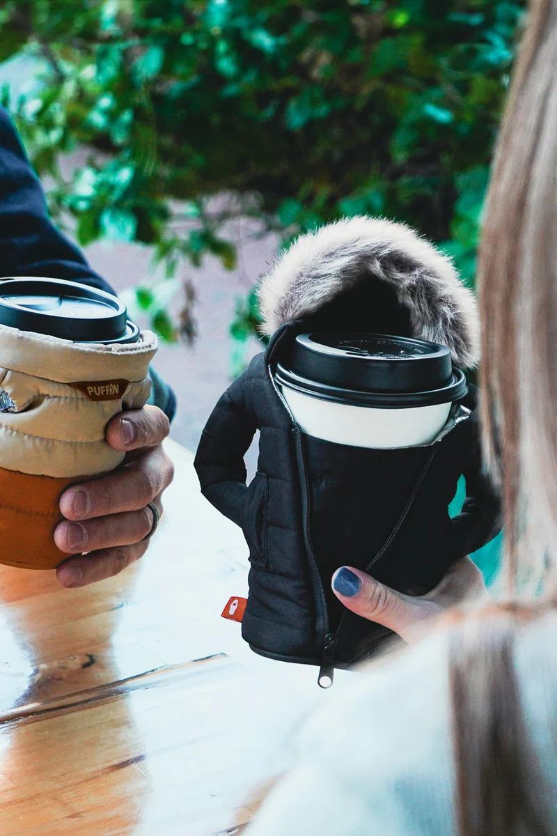 Puffin The Pahka Plus Drink Holder Black