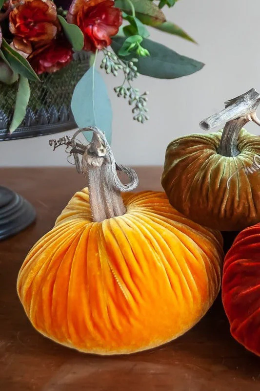 Plush Pumpkin Velvet Pumpkin 6" Carrot