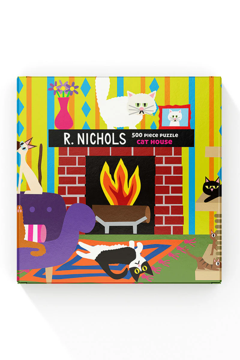 R. Nichols Cat House Puzzle 500 Pieces - Image 2