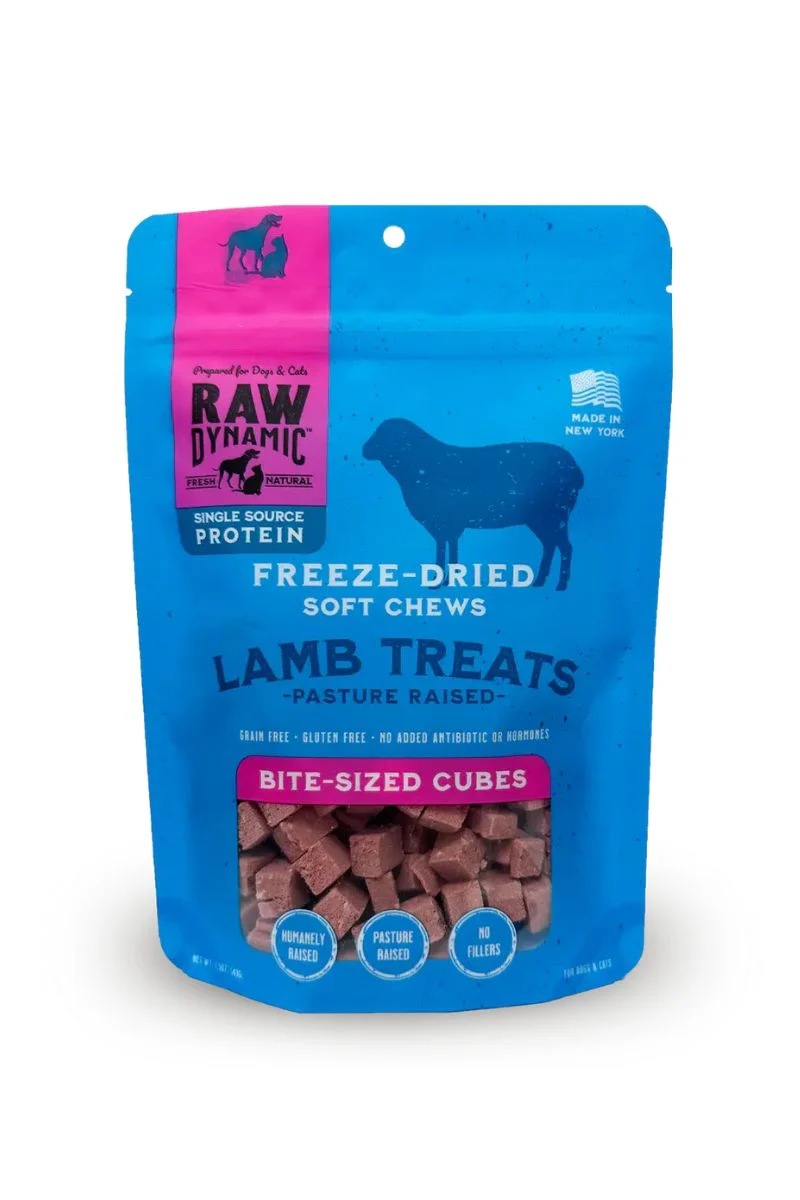 Raw Dynamic Freeze Dried Lamb Treat 1.5oz