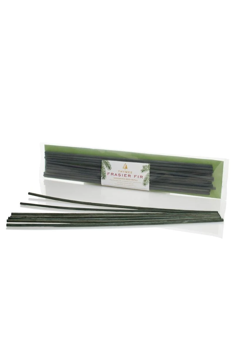Thymes Frasier Fir Pine Needle Unscented Reed Refill Green