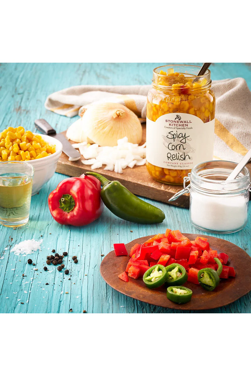 Stonewall Kitchen Spicy Corn Relish 17 oz - Image 2