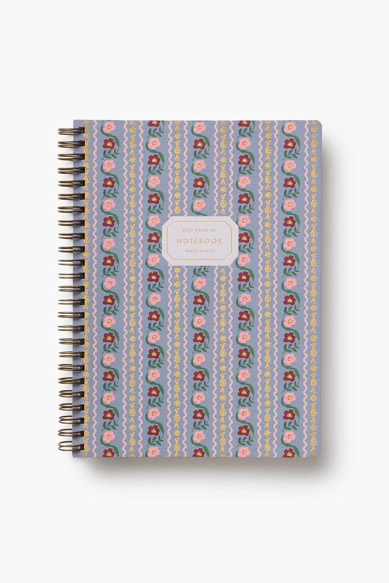 Rifle Paper Co. Delphine Spiral Notebook