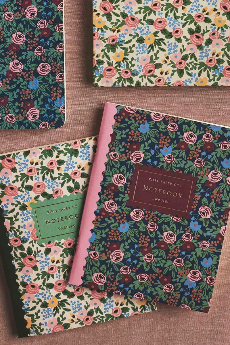 Rifle Paper Co. Rosa Pocket Notebooks Set of 2