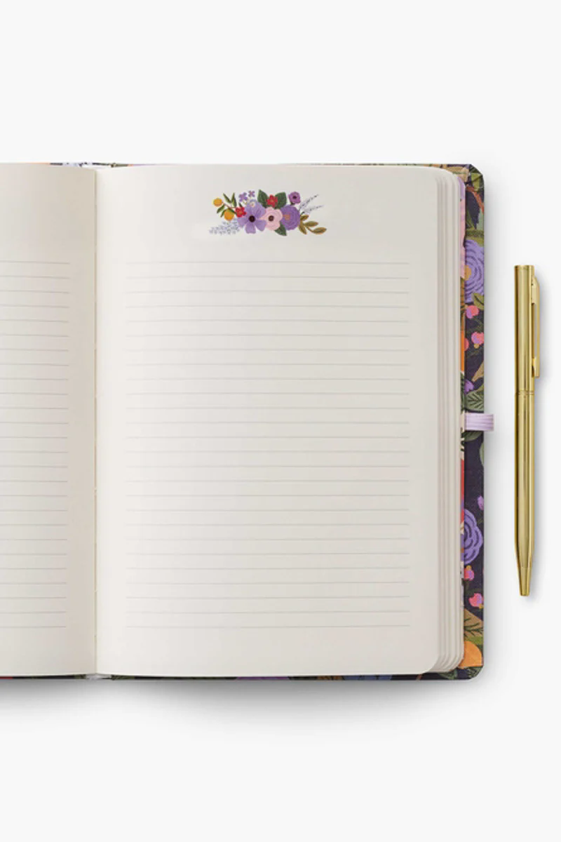 Rifle Paper Co. Garden Party Violet Journal With Pen - Image 3
