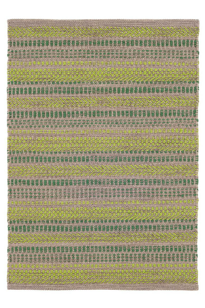 Dash & Albert Sooner Than Later Handwoven Indoor/Outdoor Rug Green 2x3
