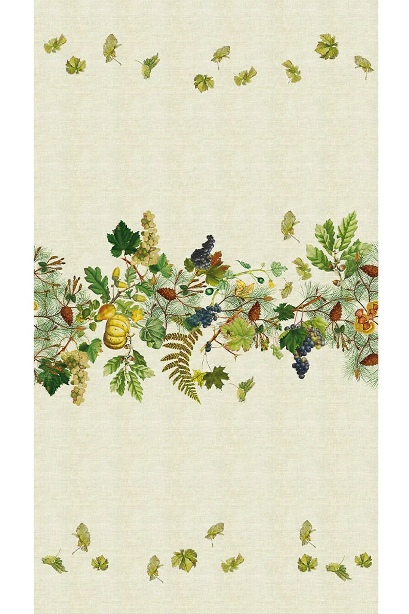 Garnier-Thiebaut Mille Delices Boises Runner 20"x61" Naturel