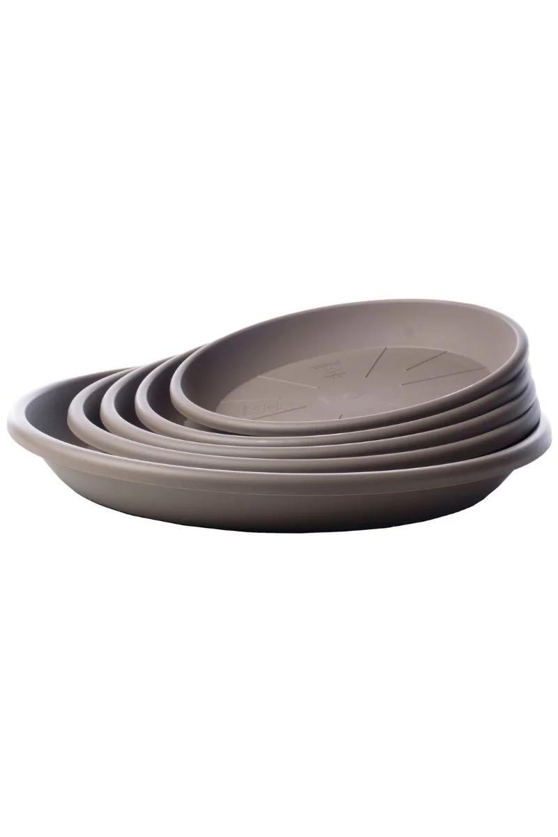 Medea Saucer 4.75" Taupe