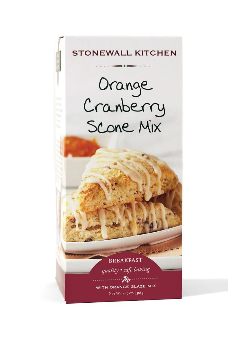 Stonewall Kitchen Orange Cranberry Scone Mix 12.9 oz - Image 2