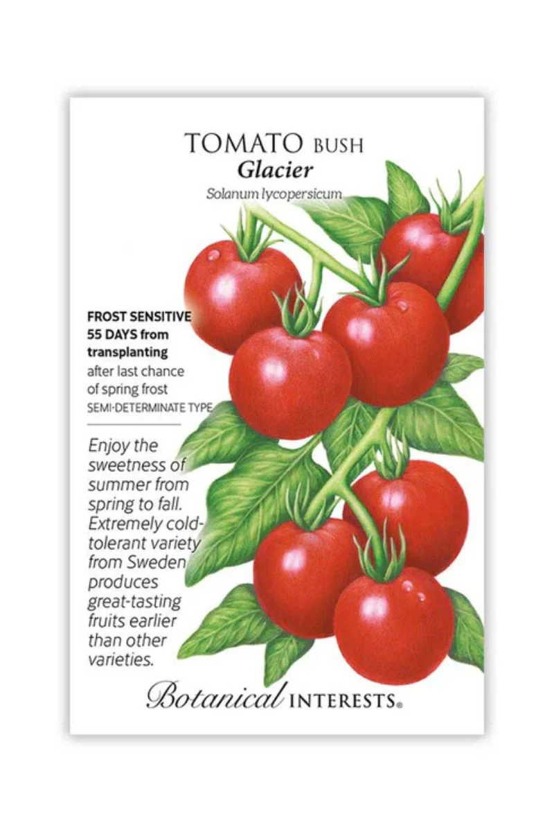 Botanical Interests Glacier Bush Tomato Seeds