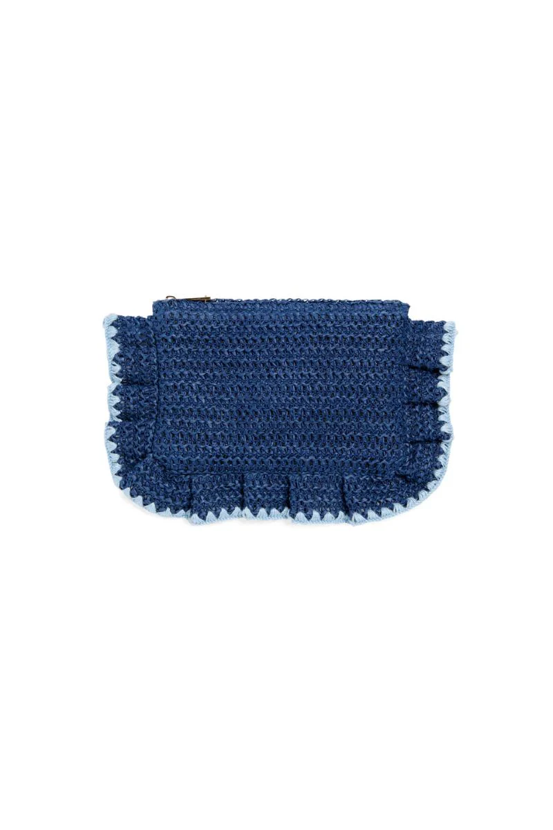 Shiraleah Arabella Zip Pouch Navy - Image 2