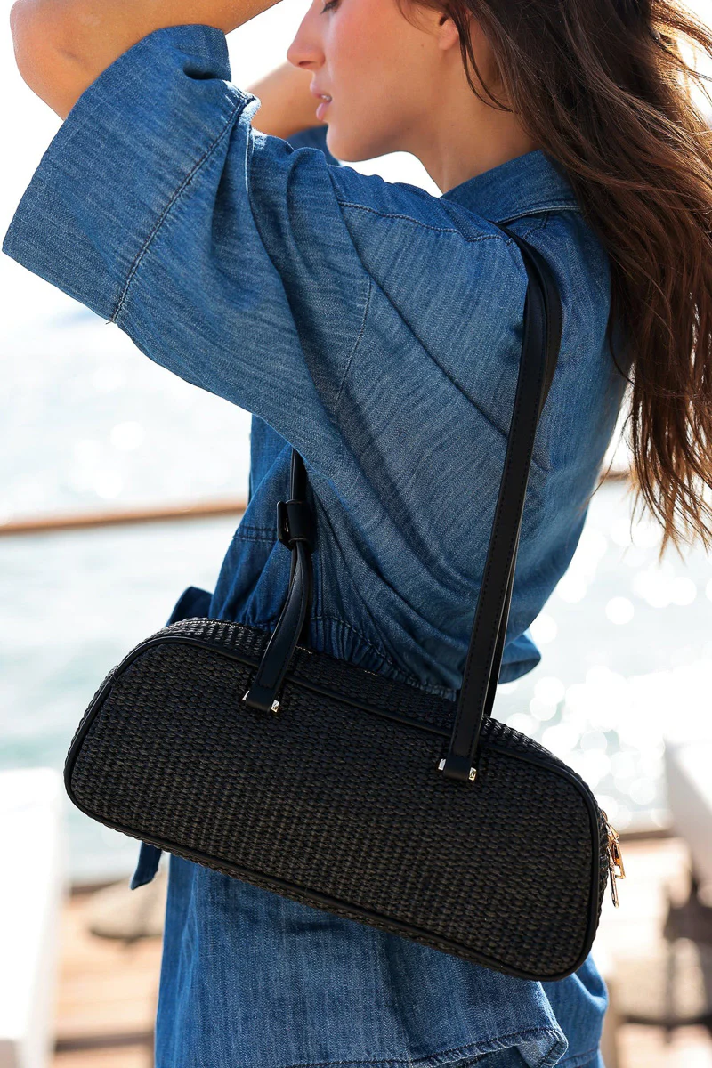 Shiraleah Josephine Shoulder Bag Black - Image 2