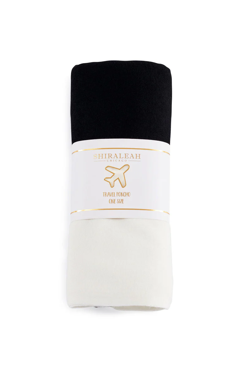 Shiraleah Madeleine Travel Poncho Onyx - Image 2