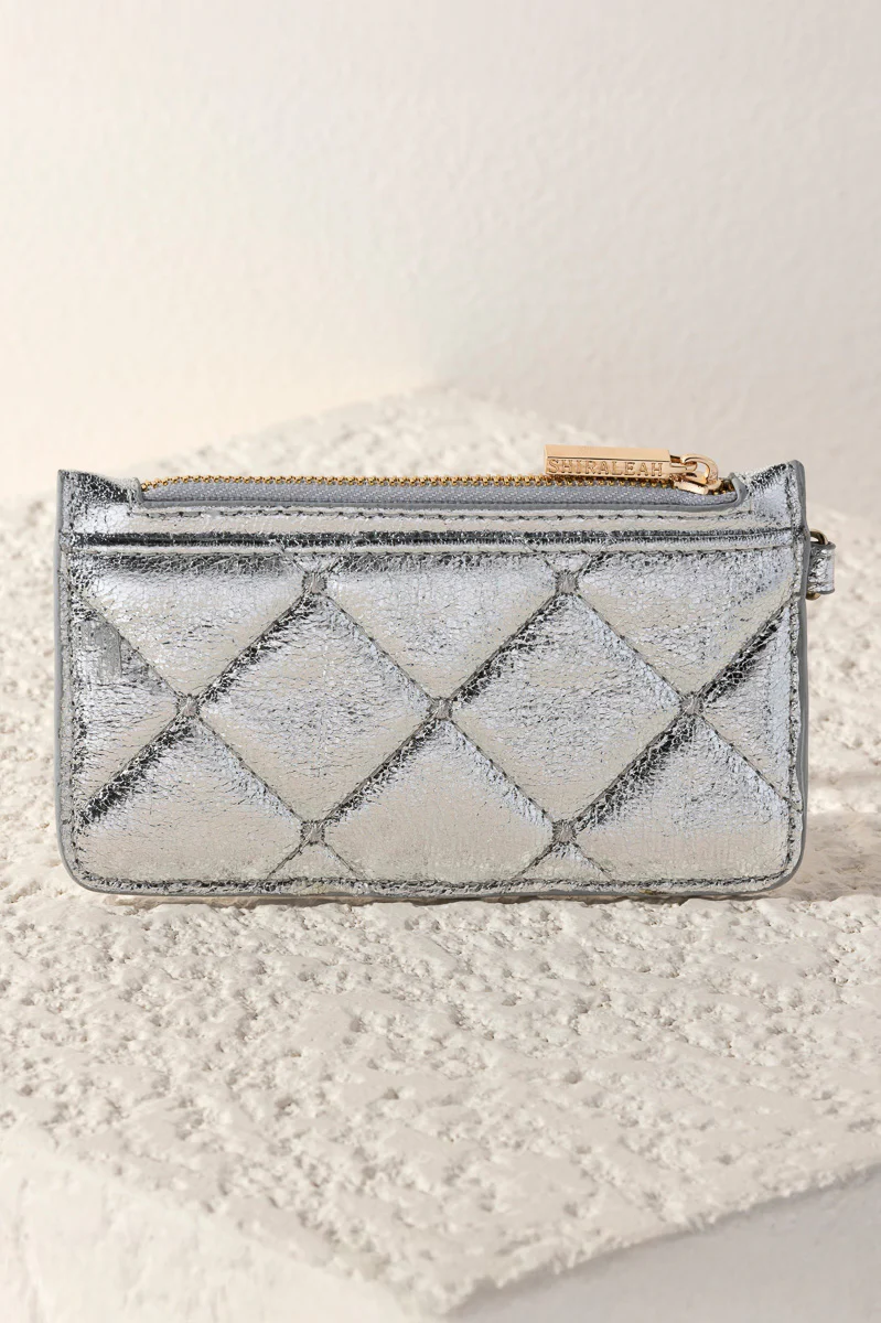 Shiraleah Mademoiselle Card Case Silver - Image 2
