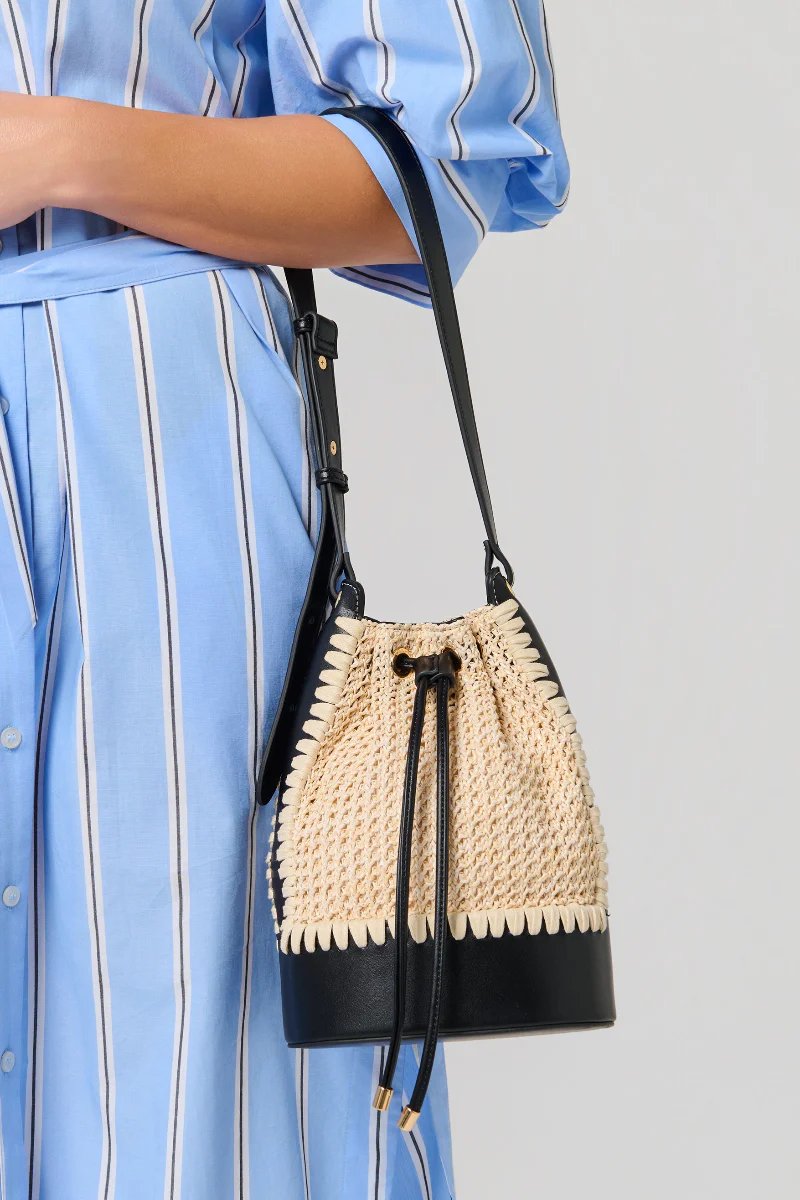Shiraleah Mia Bucket Bag Black