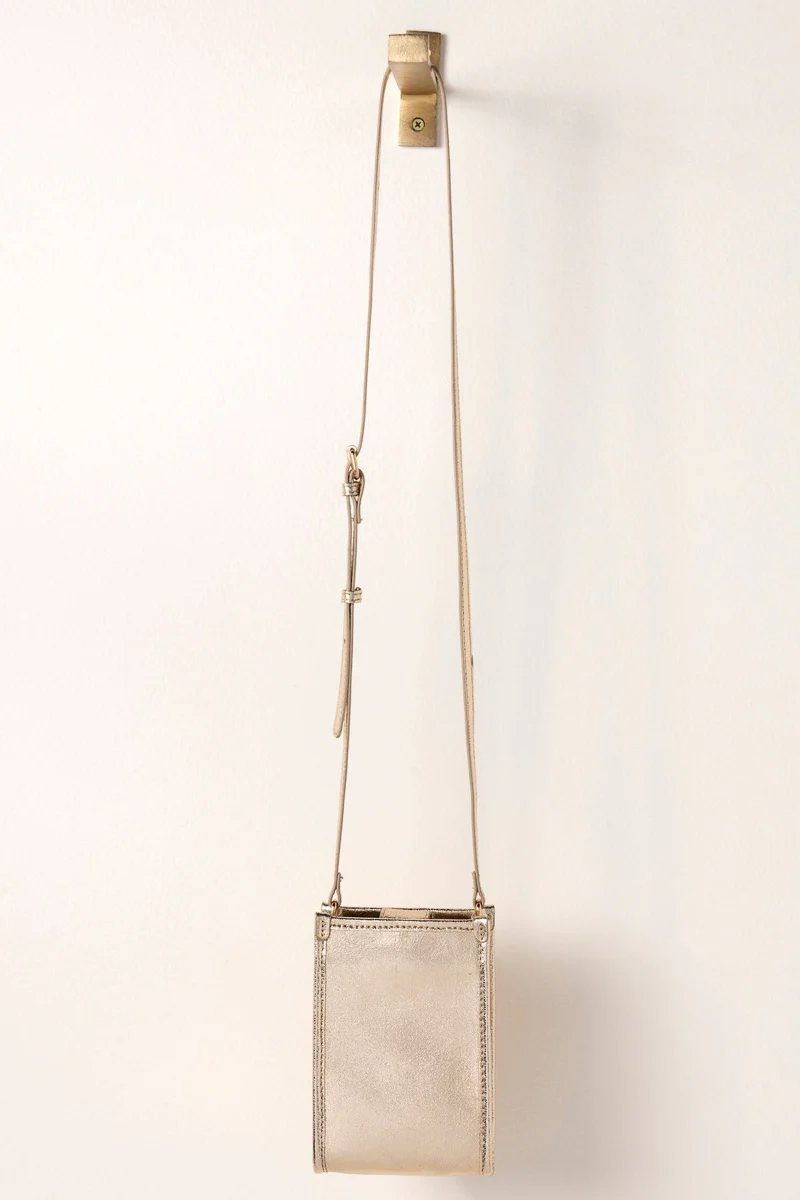 Shiraleah Skyler Phone Holder Bag Gold - Image 2