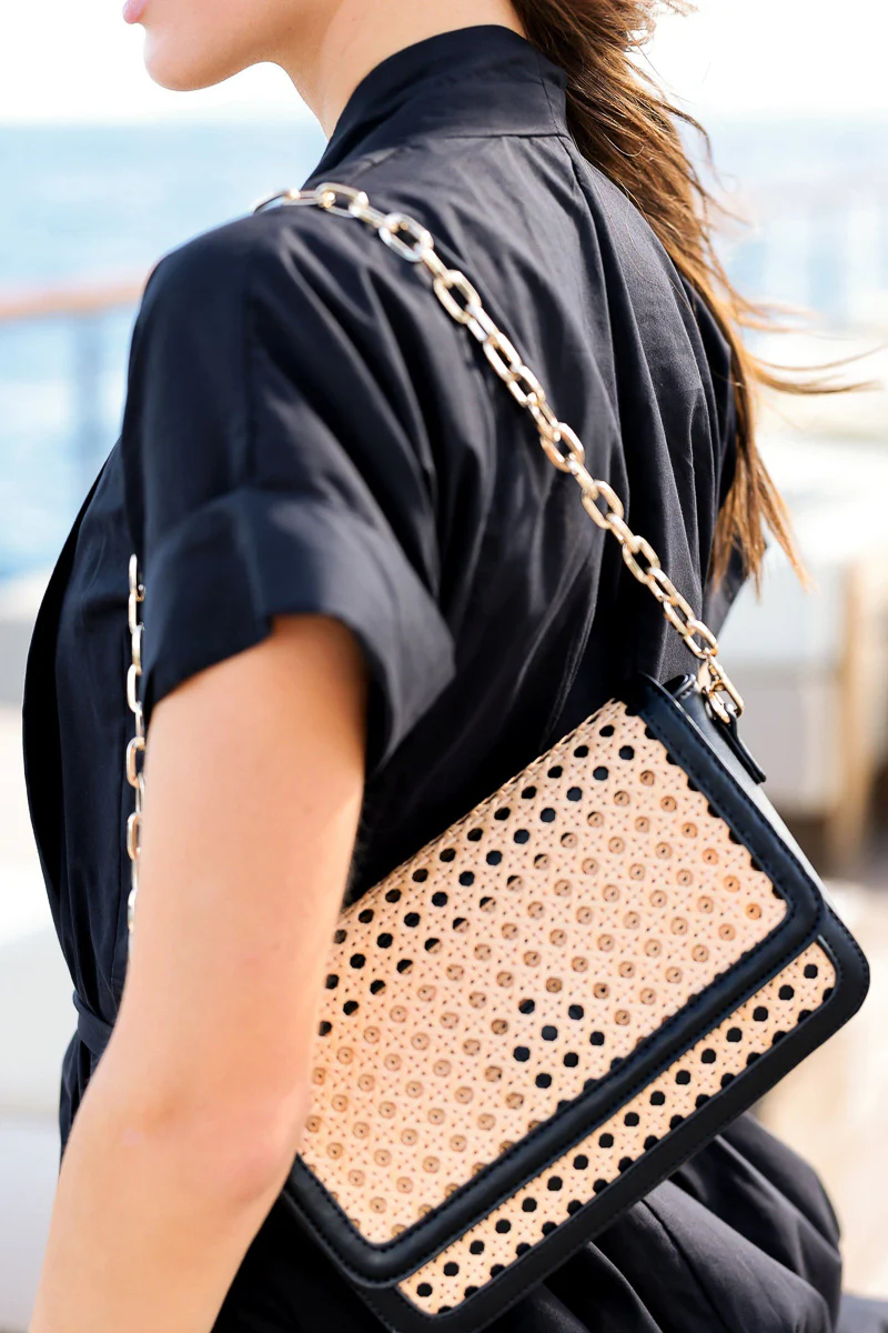 Shiraleah Soleil Shoulder Bag Black - Image 2