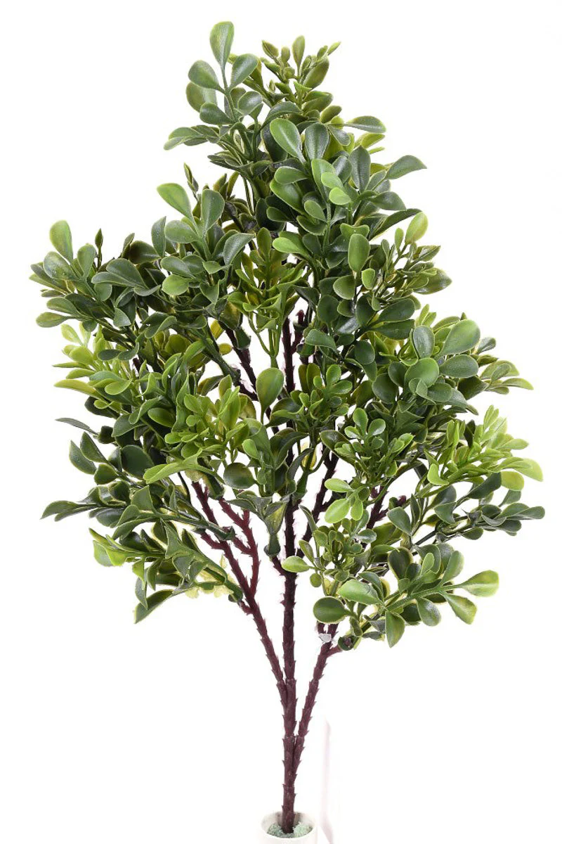 SILK, BOXWOOD SPRAY 16" GREEN