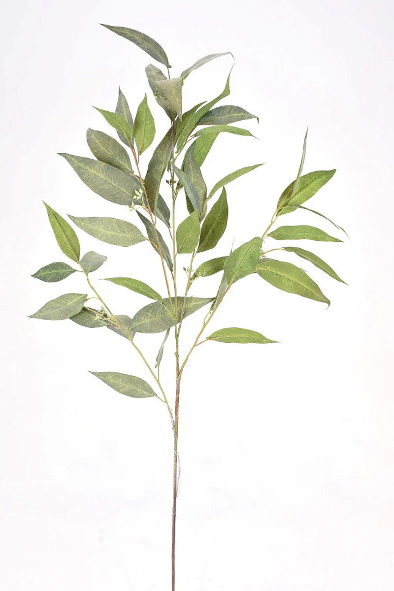 Faux Eucalyptus Spray 39" Green