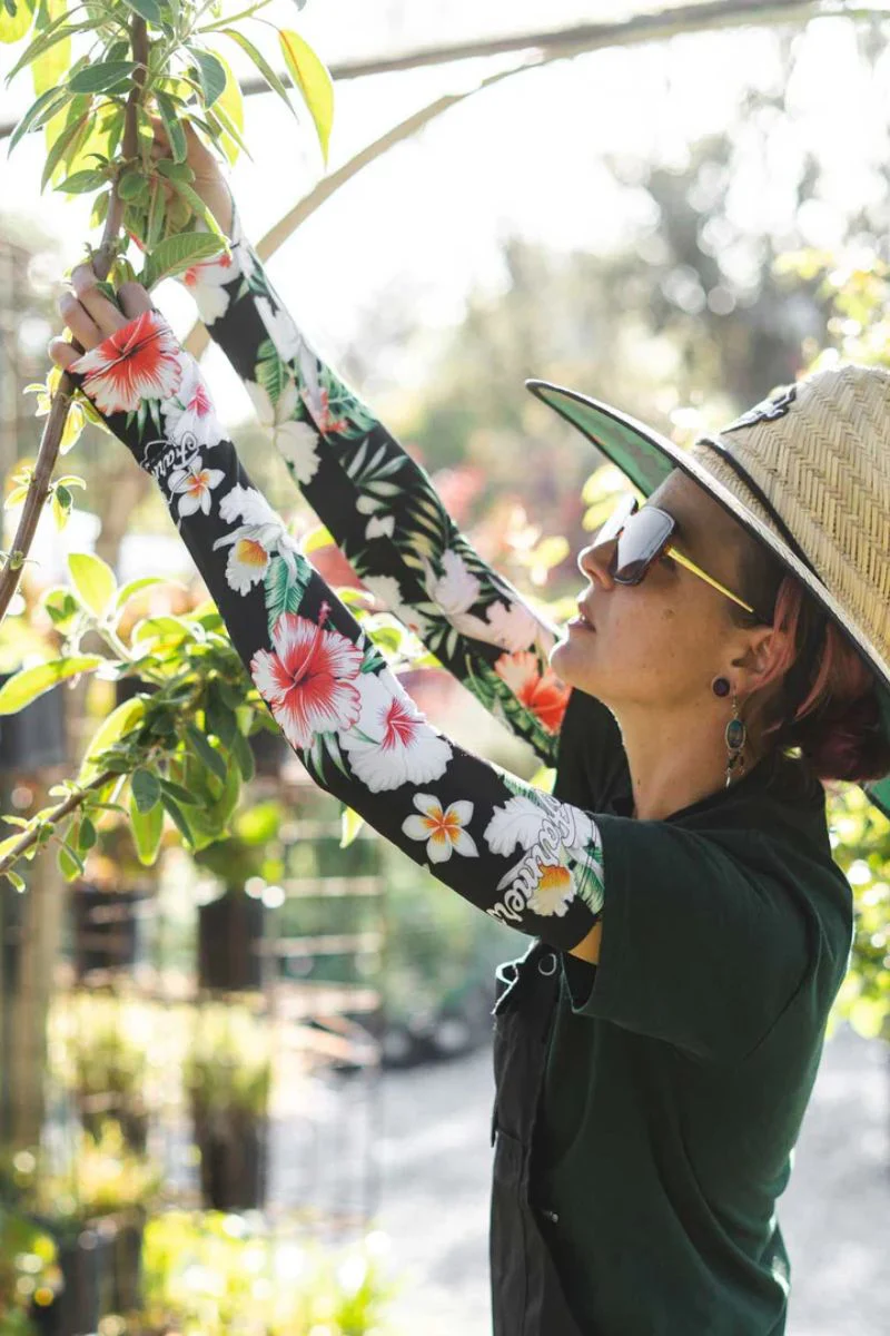 Farmers Defense Protection Sleeves L/XL Tropical Flower