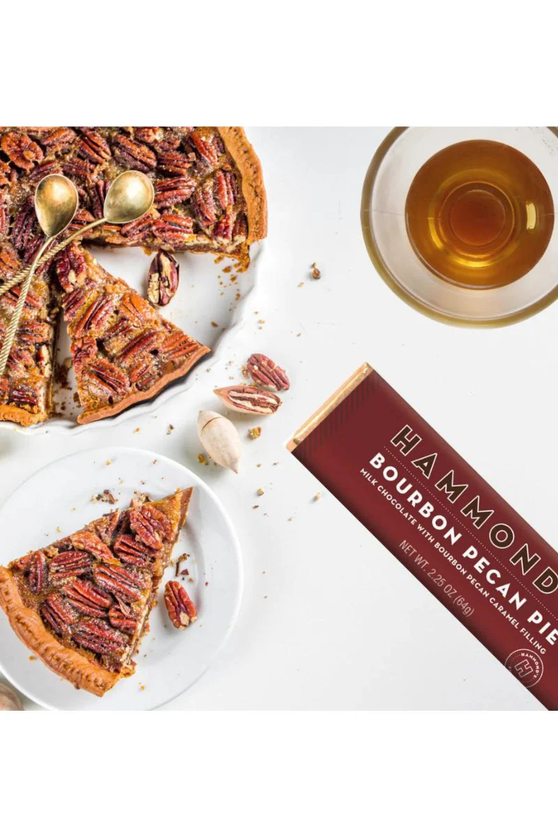 Hammond's Bourbon Pecan Pie Milk Chocolate Bar - Image 2