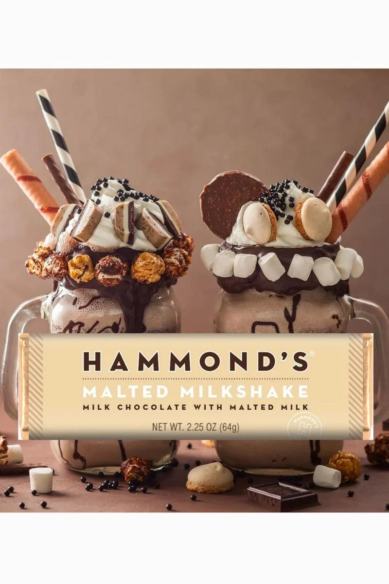 Hammond's Malted Milkshake Milk Chocolate Bar - Image 2
