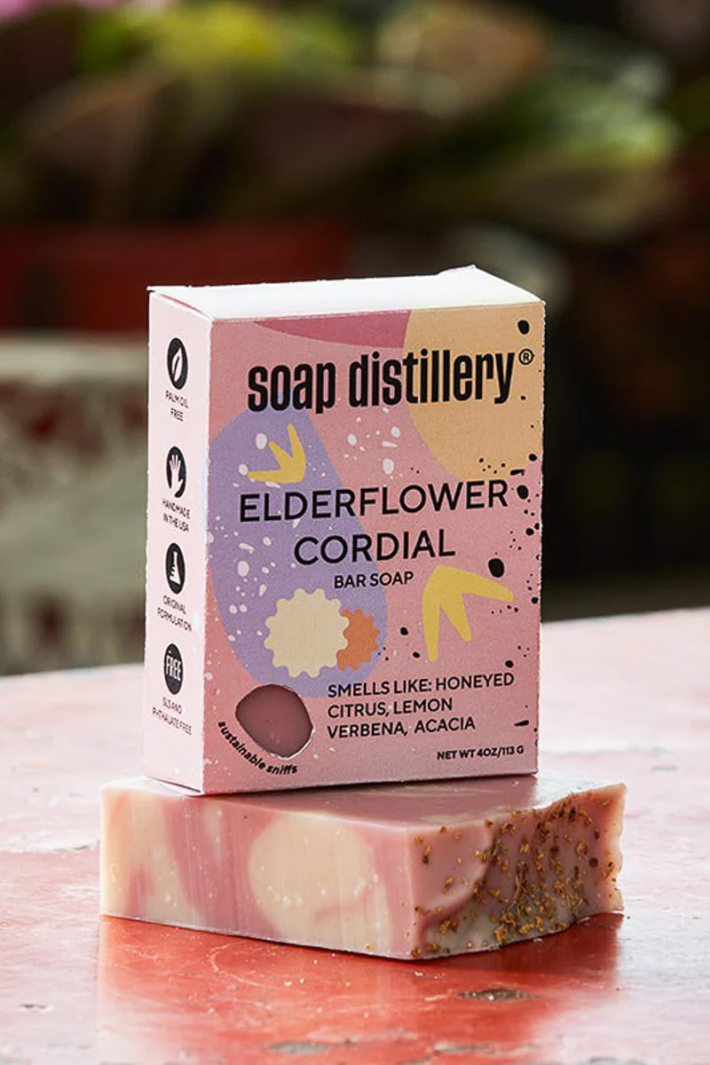 Soap Distillery Elderflower Cordial Bar Soap