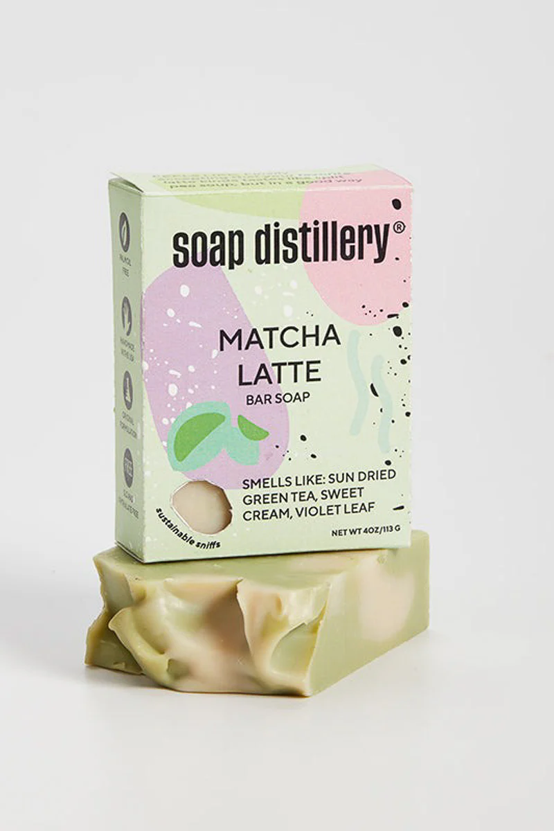 Soap Distillery Matcha Latte Bar Soap - Image 2
