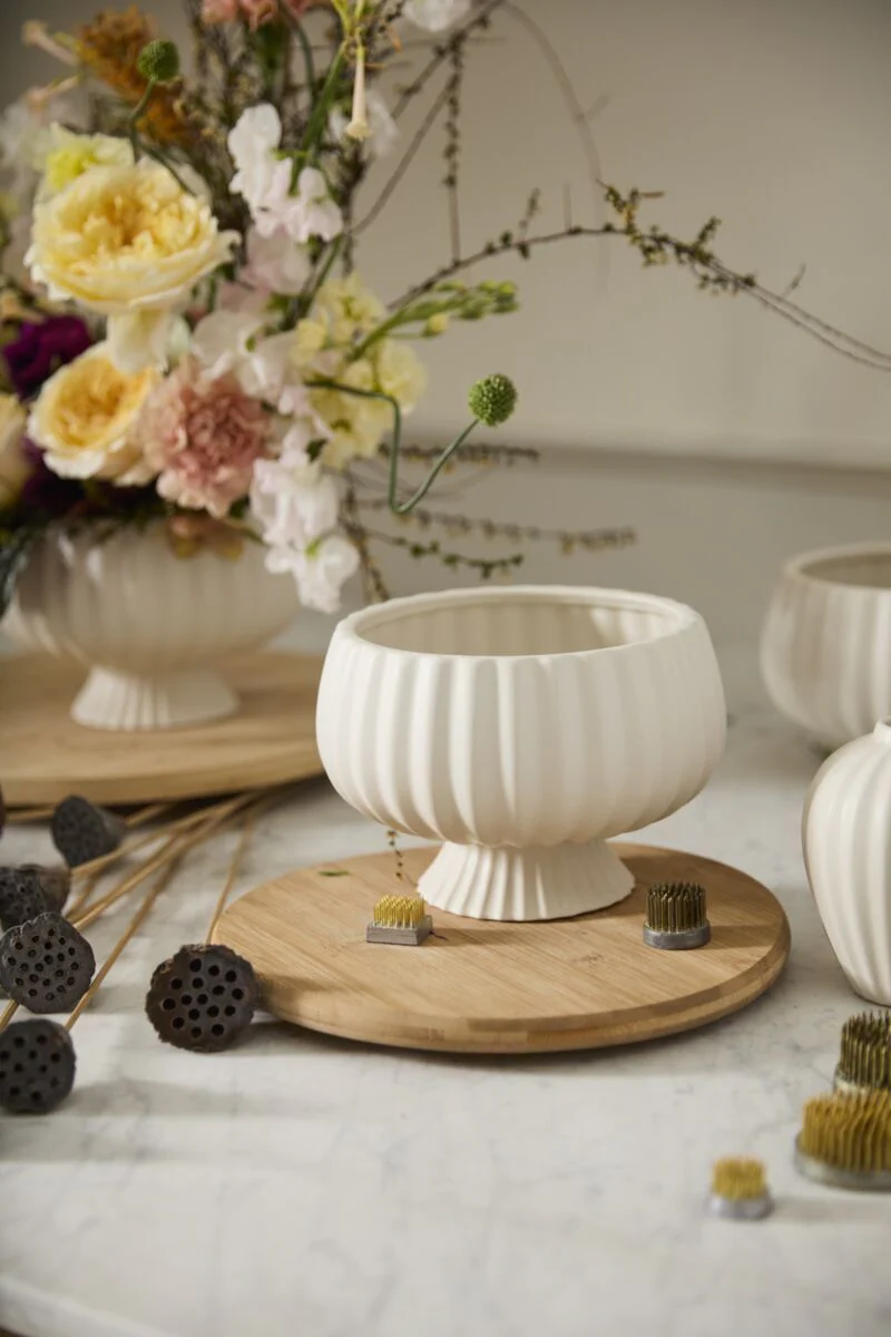 Sonata Compote 7.25"x 5.25" Off White