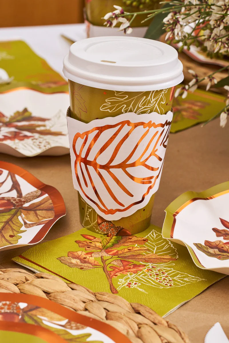 Sophistiplate Acorn & Oaks To Go Cup with Lid 16oz