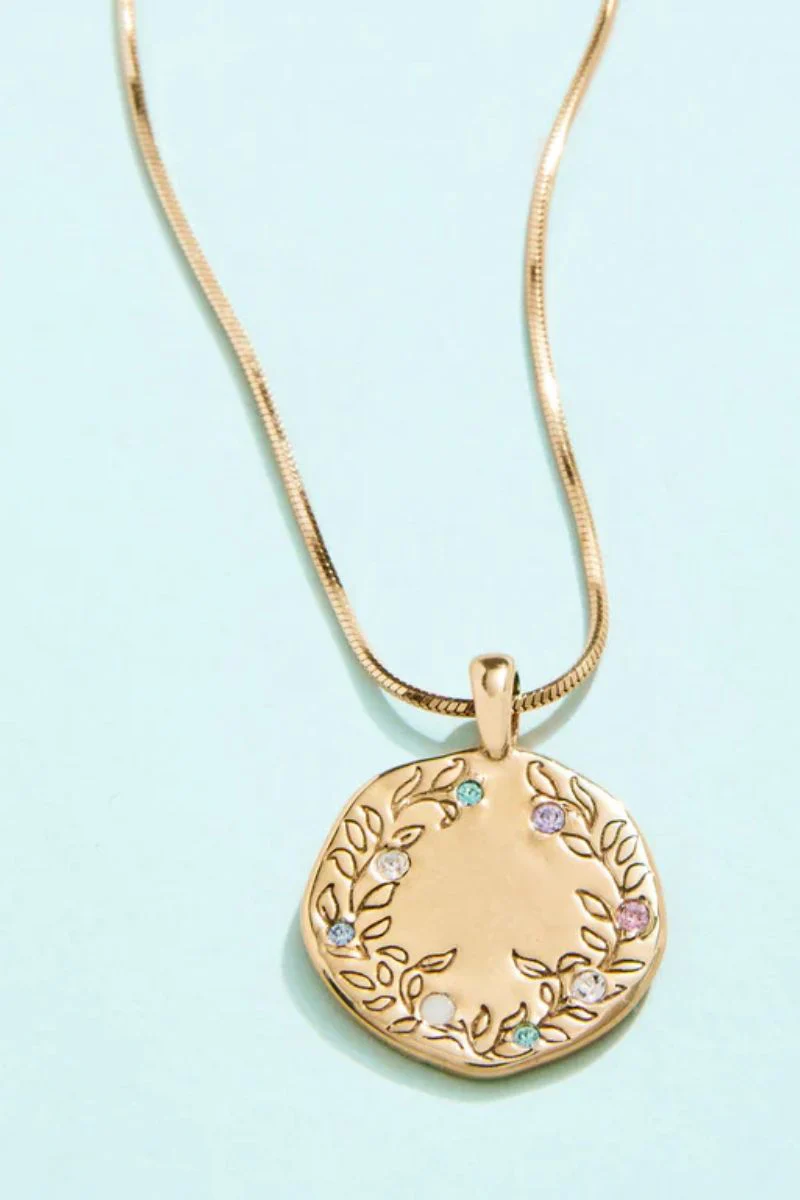 Spartina Hope & Peace Talisman Necklace 18" Multi - Image 2