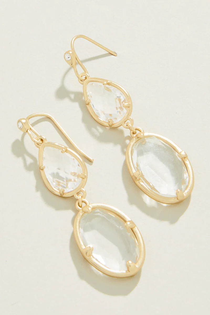 Spartina Earrings Lagoon Crystal - Image 2