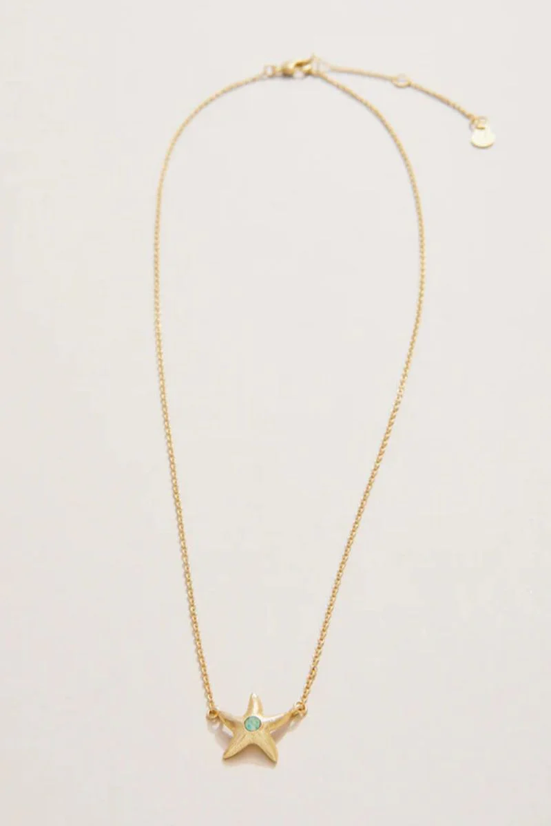 Spartina Sea La Vie Friendship Starfish Necklace Gold - Image 2
