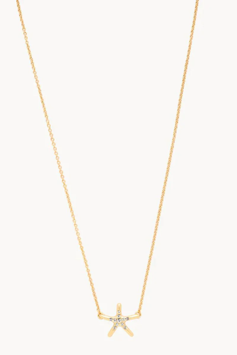 Spartina Sea La Vie Necklace 18" Shine Starfish Gold - Image 2