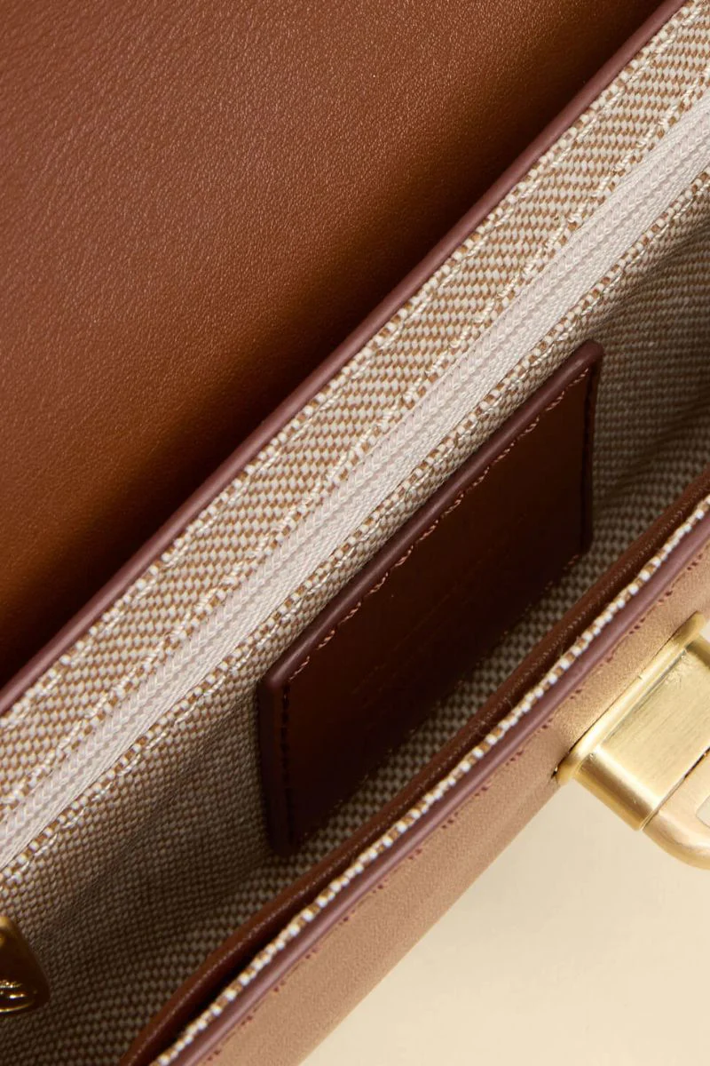 Spartina Siren Cassie Crossbody Bag Brown - Image 3