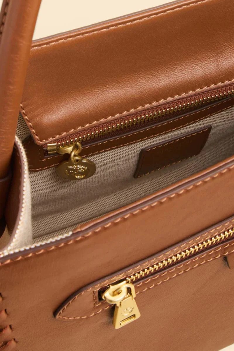 Spartina Siren Raya Tote Bag Brown - Image 4