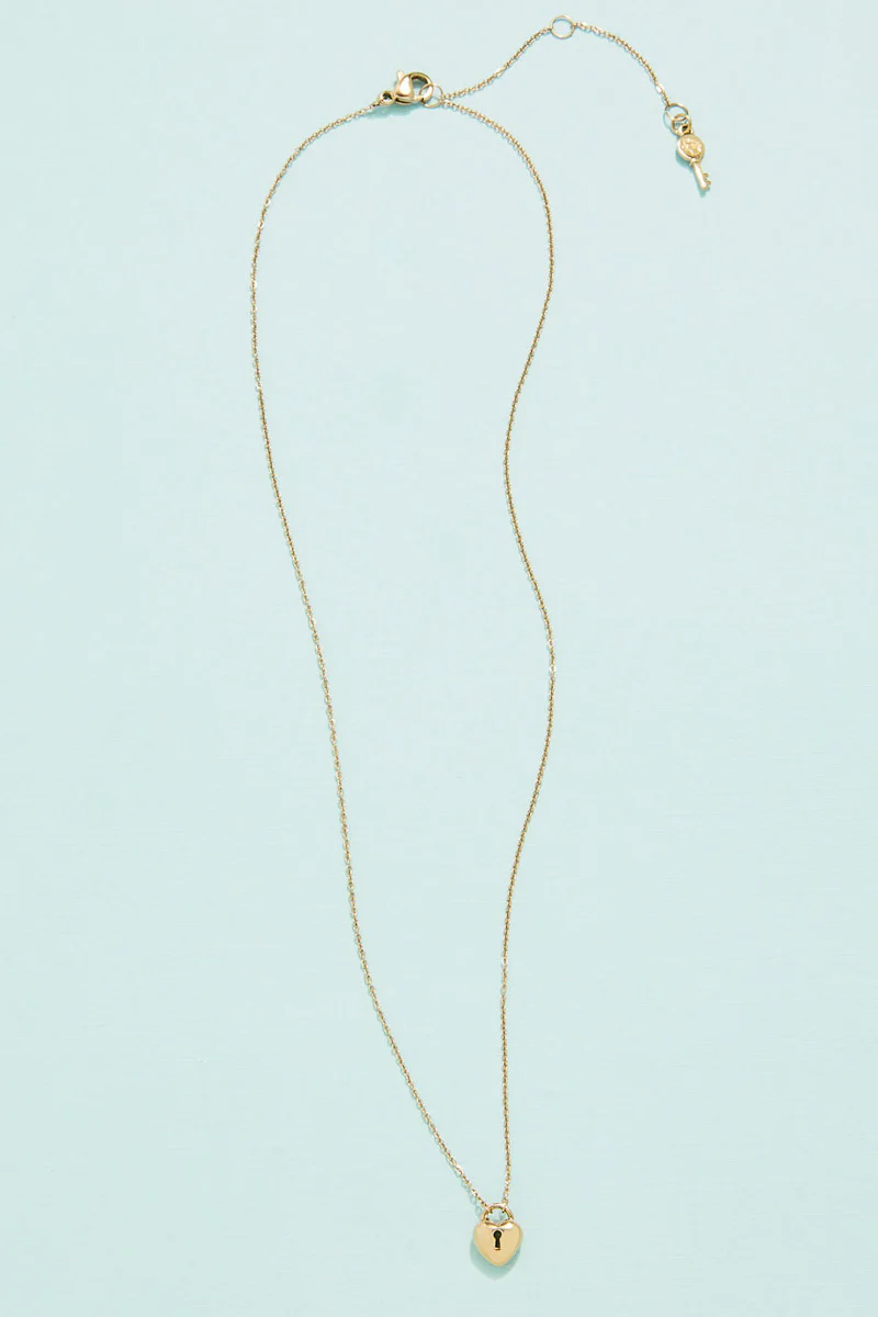 Spartina Splash Collection Locked in Love Necklace 16" - Image 2