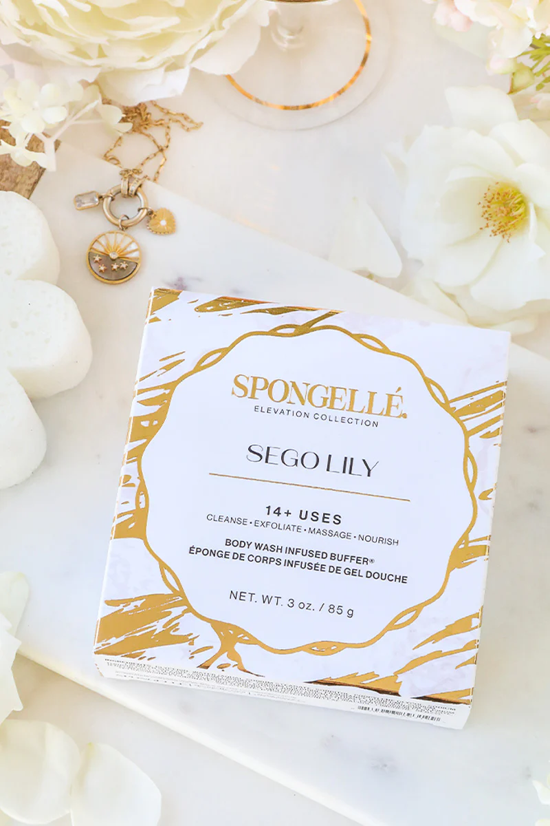 Spongelle Sego Lily Body Wash Infused Buffer
