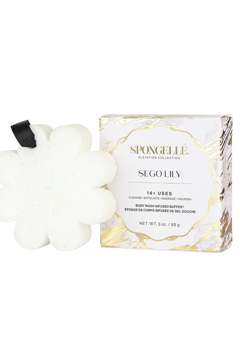 Spongelle Sego Lily Body Wash Infused Buffer - Image 2