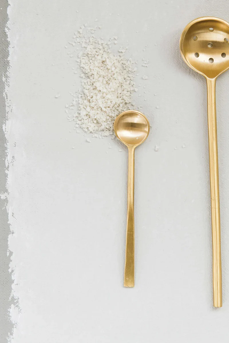 Creative Co-Op Brass Spoon