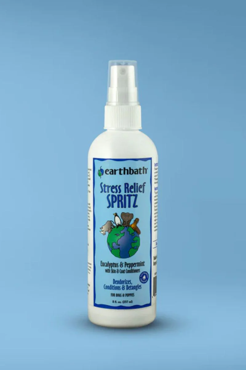 Earthbath Stress Relief Spritz w/ Eucalyptus & Peppermint for Dogs 8 oz