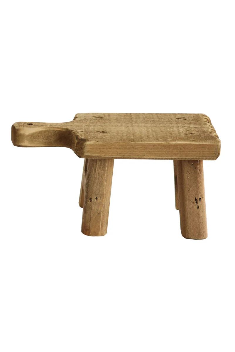 Square Wood Pedestal - Image 2