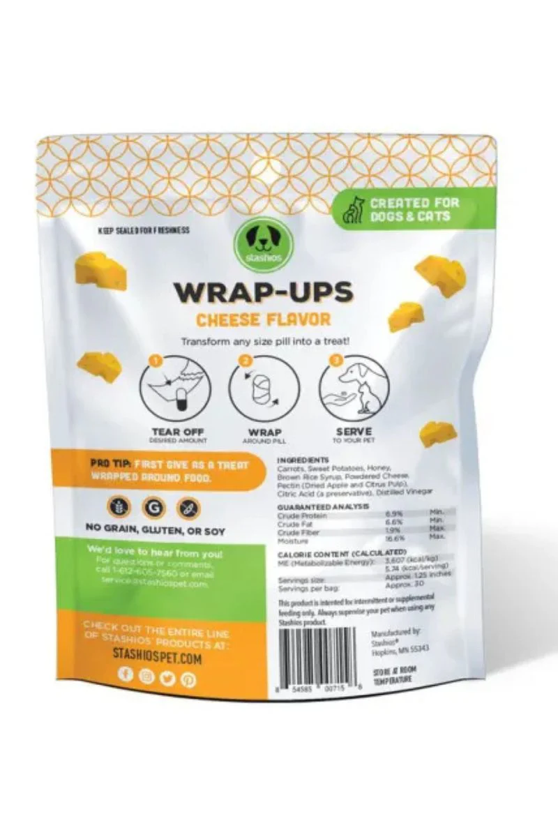 Stashios Wrap-Ups Cheese 2.1 oz - Image 2
