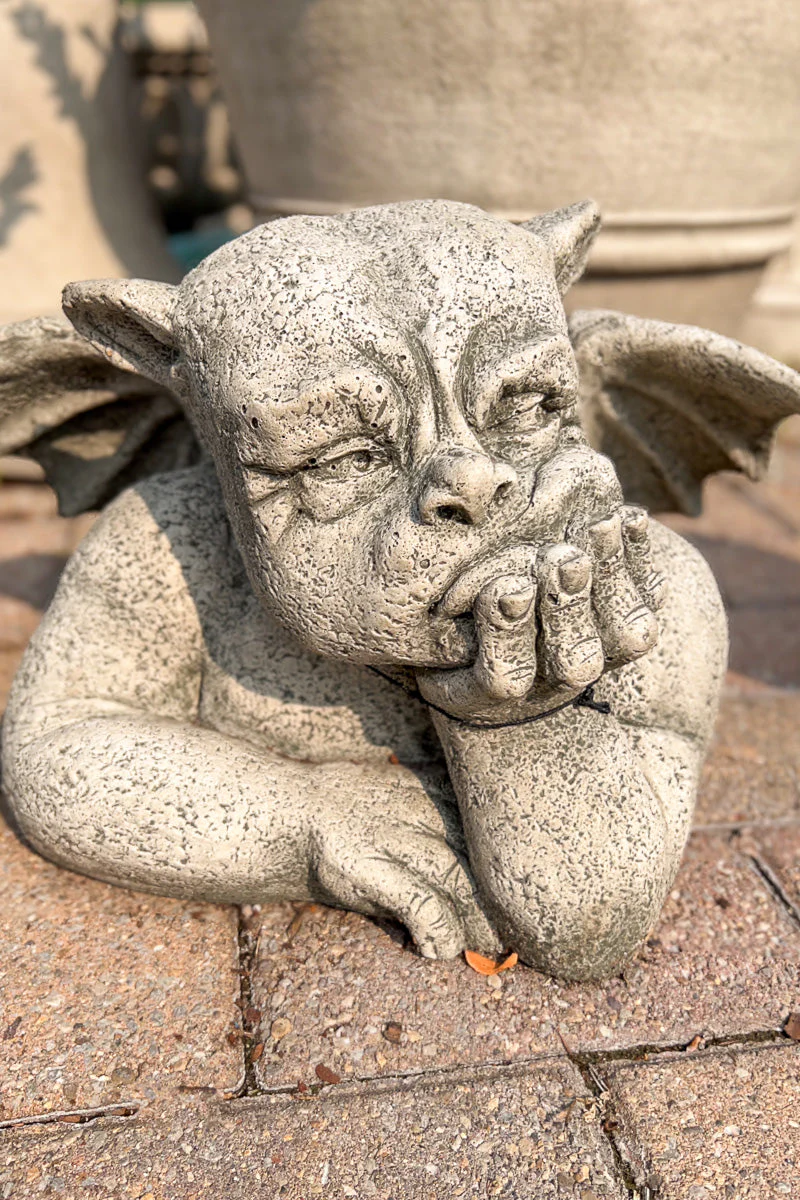 Campania Grumblethorpe Gargoyle Statue 14.5" AS