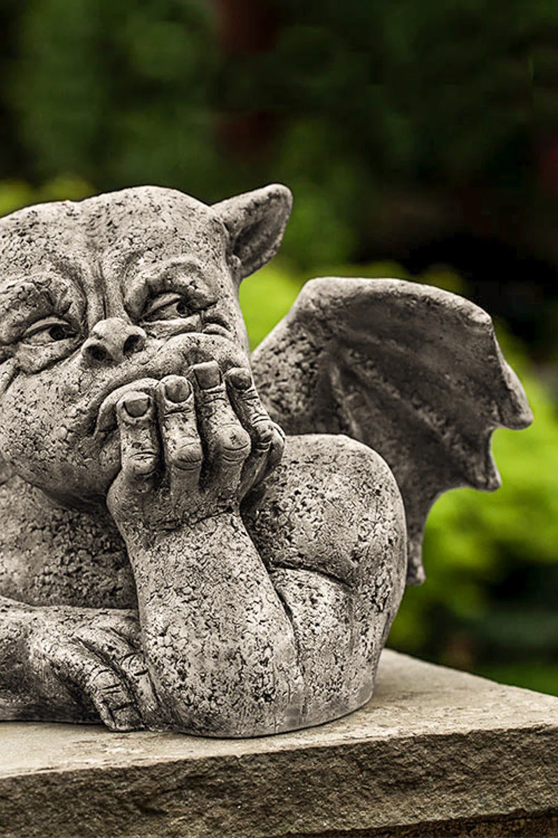 Campania Grumblethorpe Gargoyle Statue 14.5" AS - Image 3