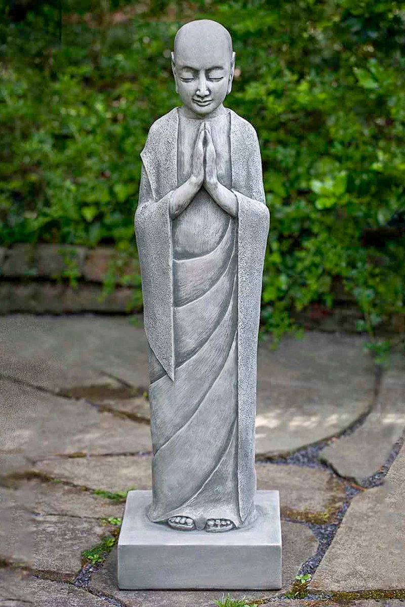 Campania Venerable Monk Statue 35" AS