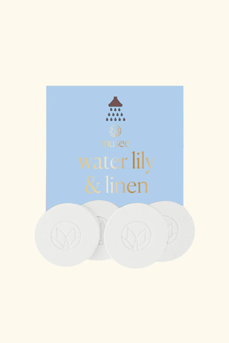 Musee Shower Steamers Water Lily & Linen
