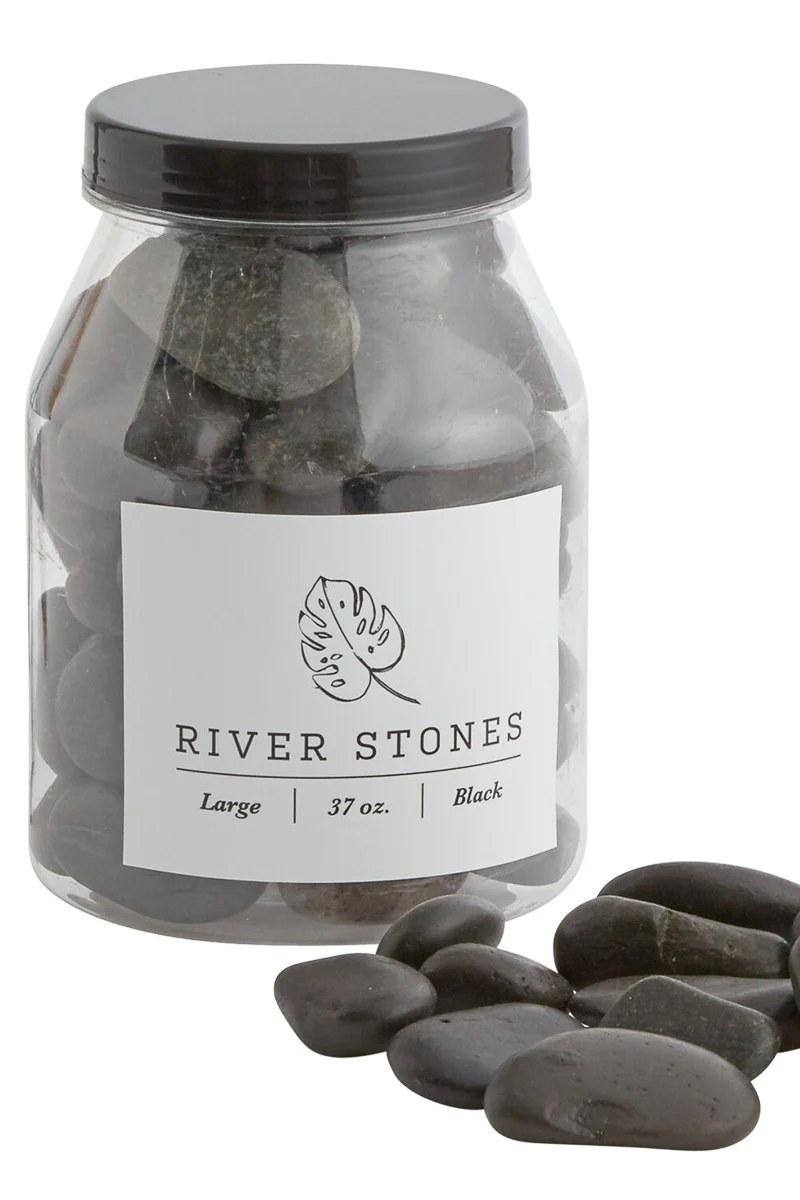 River Stones Large 37 oz Black - Image 2
