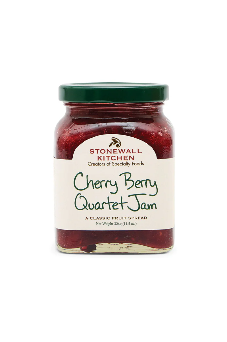 Stonewall Kitchen Four Fruits Medley Jam 11.5 oz - Image 2